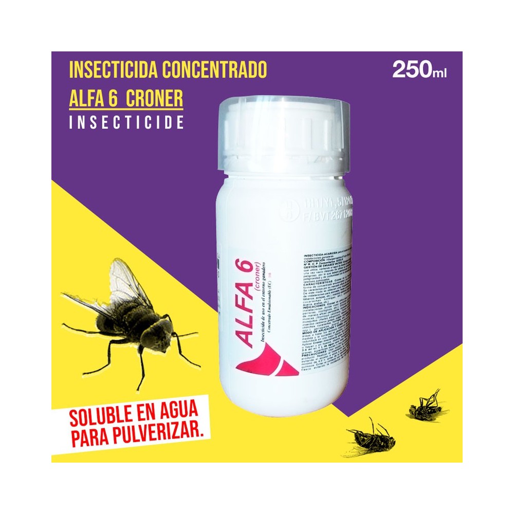 Zaldi insecticida concentrado alfa 6 croner