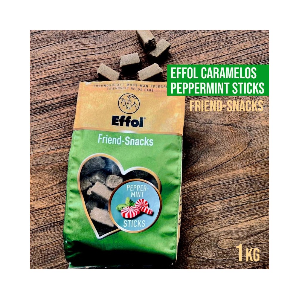 Effol caramelos peppermint sticks 1kg