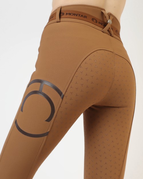 PANTALÓN GUDRUN YATI LOGO FULLGRIP MONTAR
