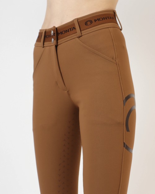 PANTALÓN GUDRUN YATI LOGO FULLGRIP MONTAR 2