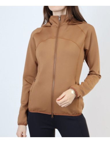 SUDADERA LIZA CON CAPUCHA MONTAR