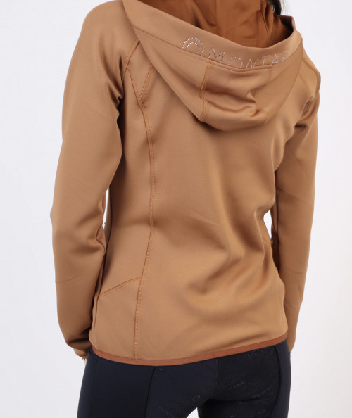 SUDADERA LIZA CON CAPUCHA MONTAR 2