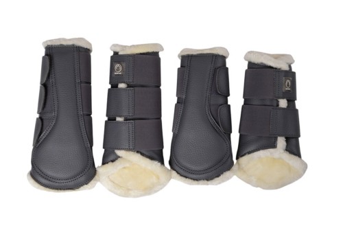 PROTECTORES CUERO (JUEGO DE 4) MONTAR