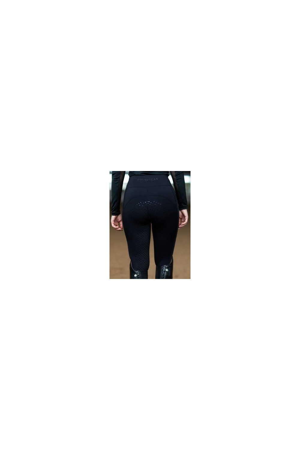 MALLAS ALL BLACK FULL GRIP EQUESTRIAN STOKHOLM