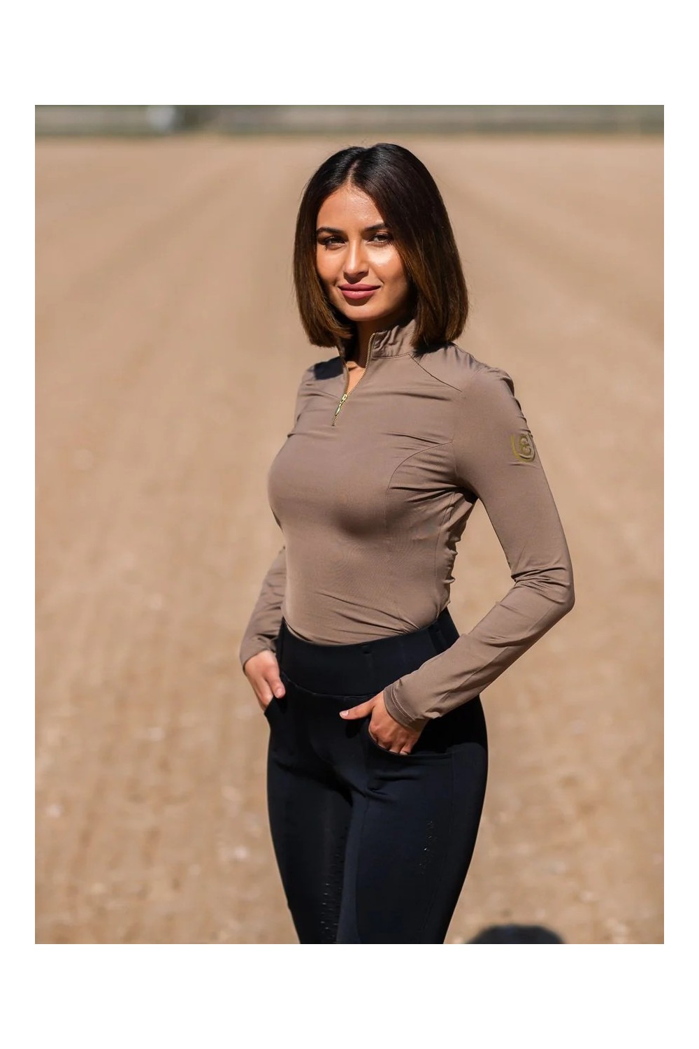BASE LAYER UV PROTECTION CHAMPAGNE EQUESTRIAN STOCKHOLM