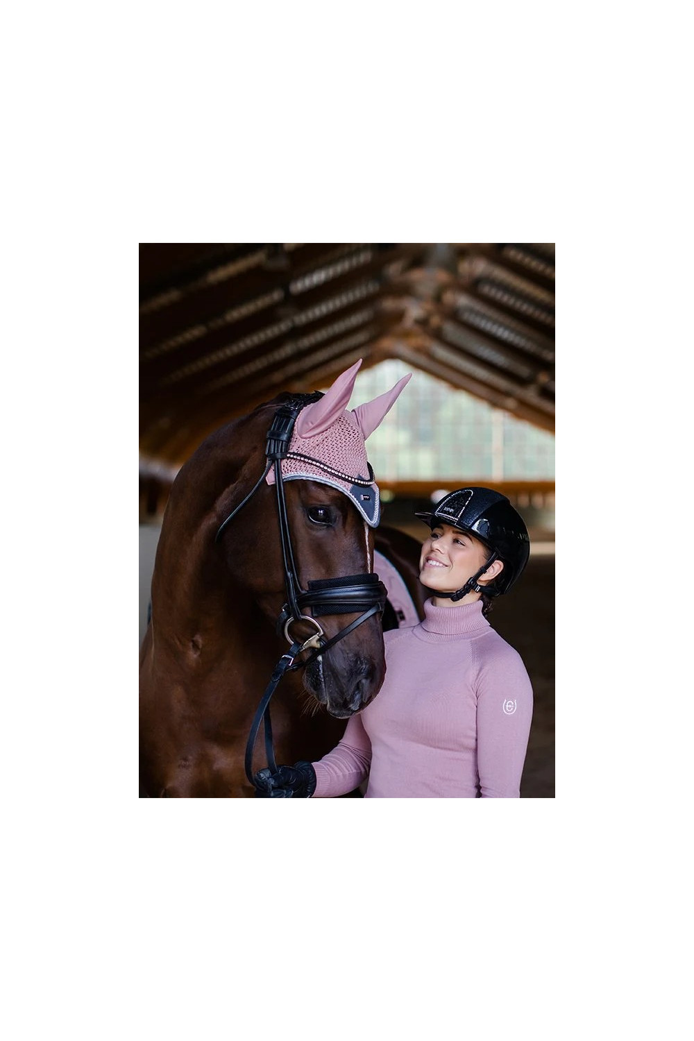 OREJERAS PINK CRYSTAL EQUESTRIAN STOCKHOLM