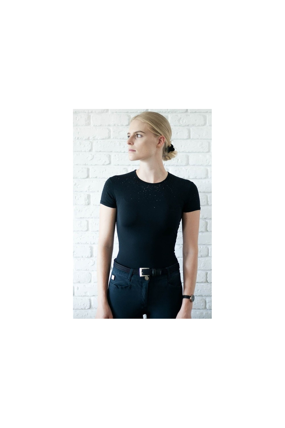 CAMISETA MANGA CORTA ROSE FLEUR DE LYS