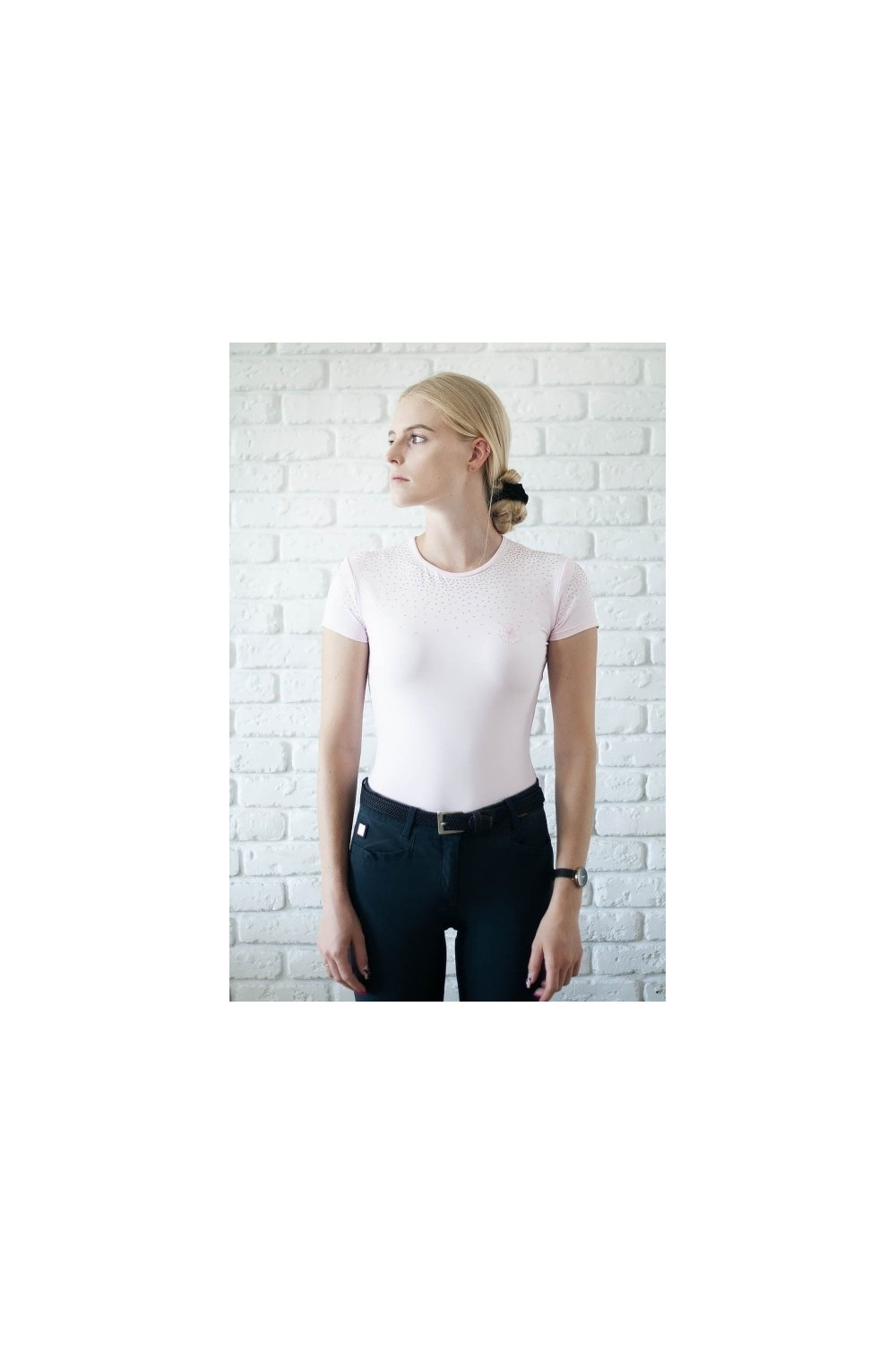 CAMISETA MANGA CORTA ROSE FLEUR DE LYS