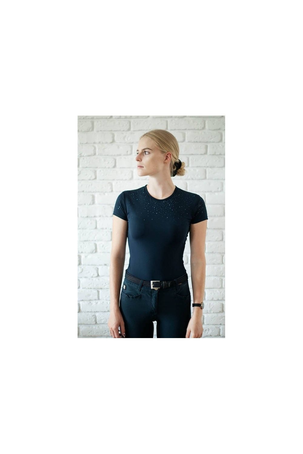 CAMISETA MANGA CORTA ROSE FLEUR DE LYS