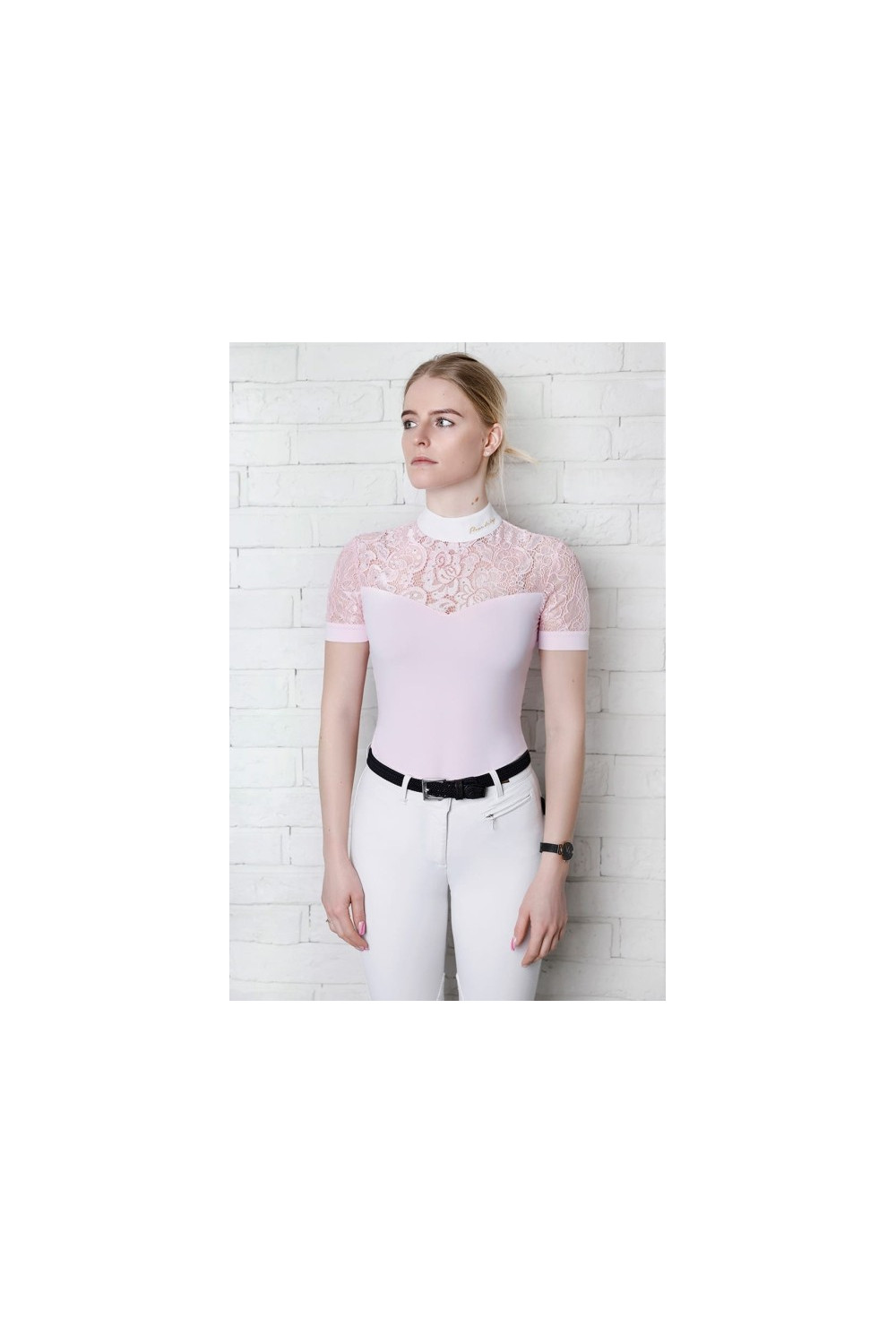 CAMISETA DE COMPETICIÓN MANGA CORTA CRYSTALL FLEUR DE LYS