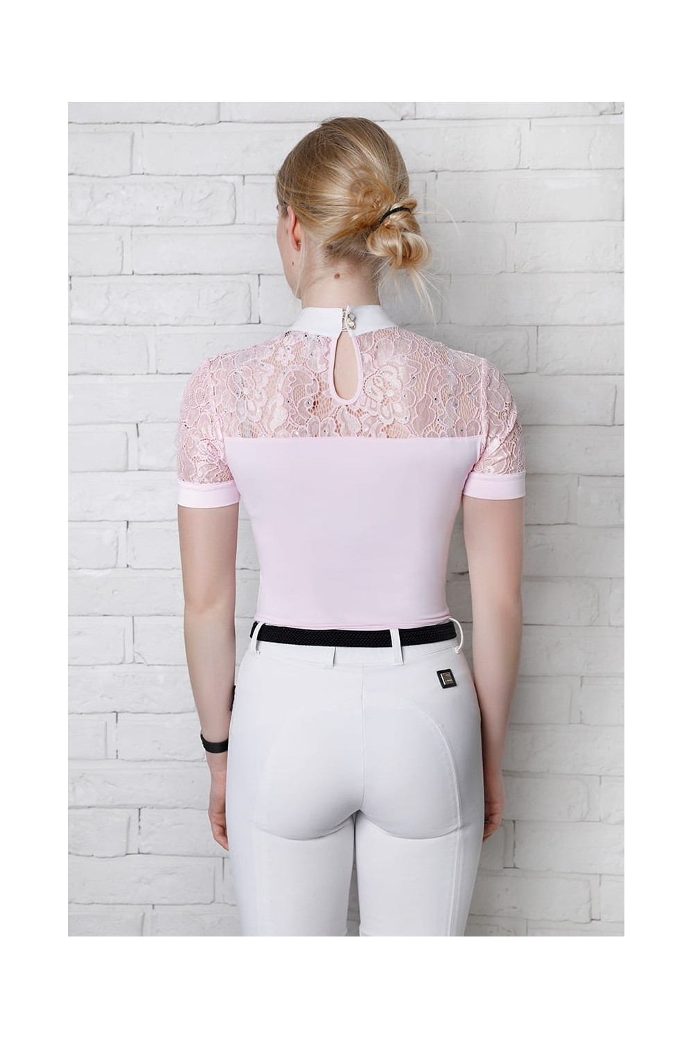 CAMISETA DE COMPETICIÓN MANGA CORTA CRYSTALL FLEUR DE LYS