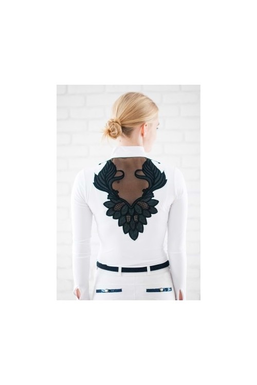 POLO DE COMPETICIÓN MANGA LARGA EDELWEISS FLEUR DE LYS