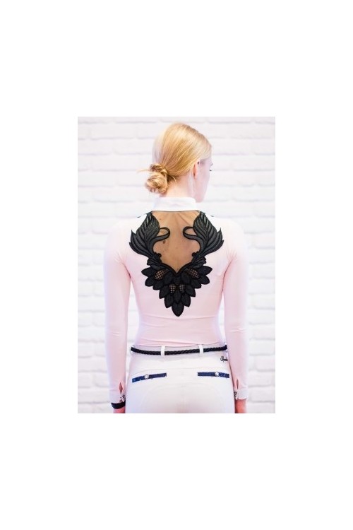 POLO DE COMPETICIÓN MANGA LARGA EDELWEISS FLEUR DE LYS 2