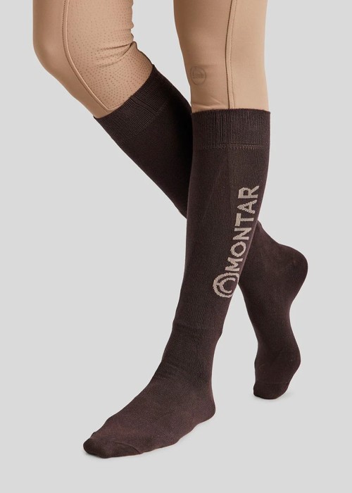CALCETINES BAMBOO CON LOGO 1 PAR MONTAR 2