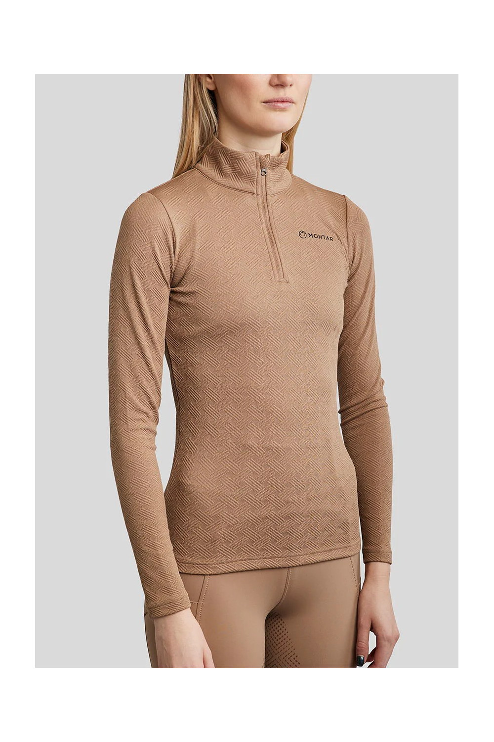 POLO MOCILIA JACQUARD REFINED MONTAR