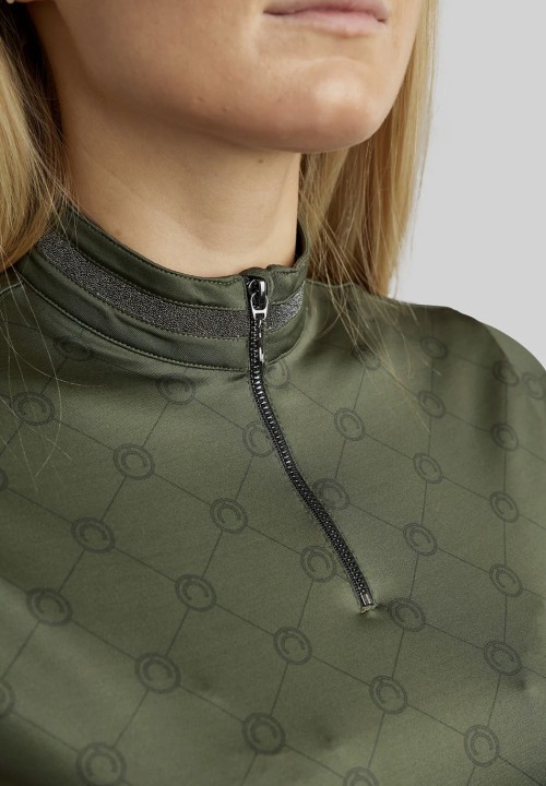 CAMISETA MOAVINA PRINTED MONOGRAM MONTAR 2