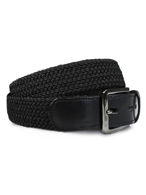 CINTURON DAILY BRAIDED BLACK EDITION EQUESTRIAN STOCKHOLM