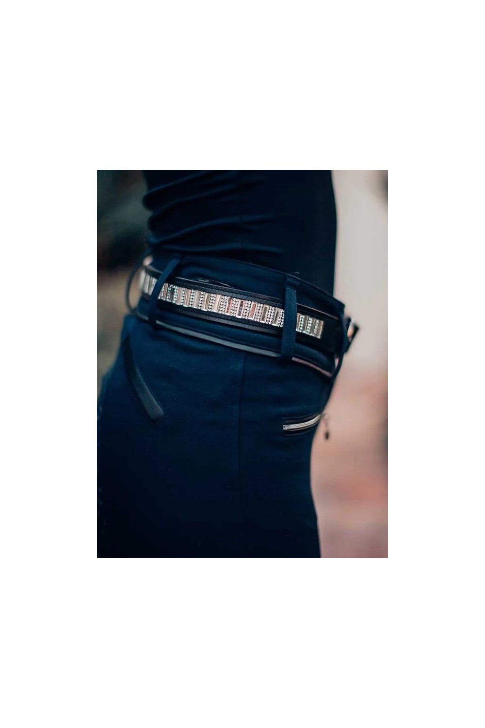 CINTURON CONTEST NEGRO EQUESTRIAN STOCKHOLM