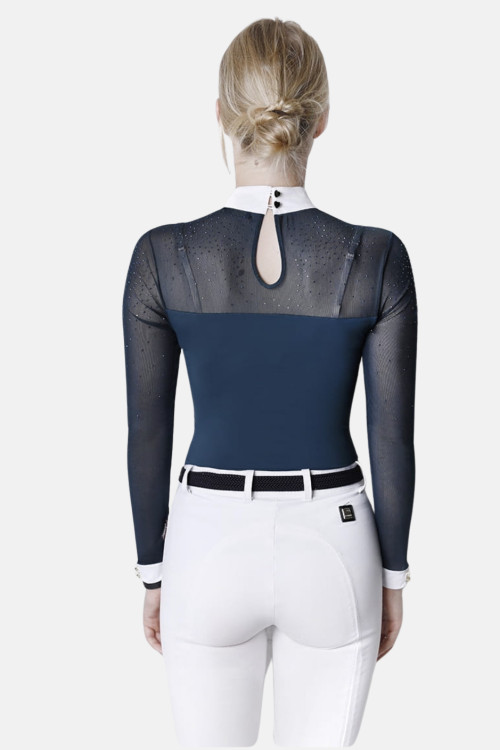 POLO DE COMPETICIÓN MANGA LARGA CINDY FLEUR DE LYS 2