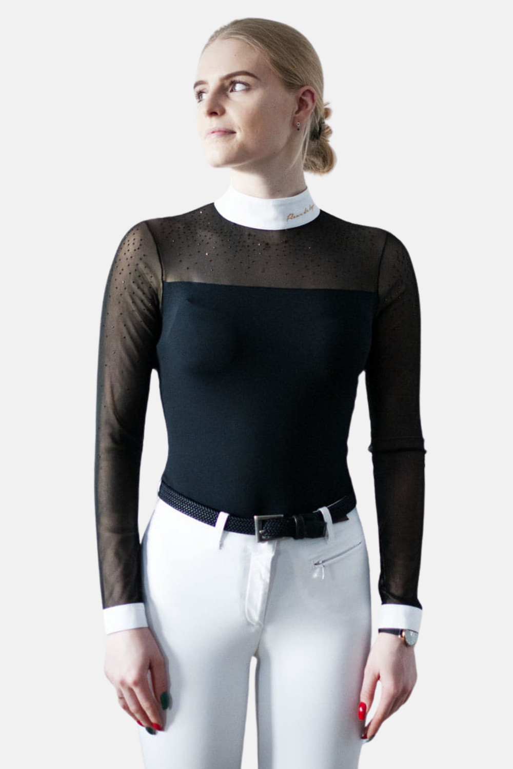 POLO DE COMPETICIÓN MANGA LARGA CINDY FLEUR DE LYS