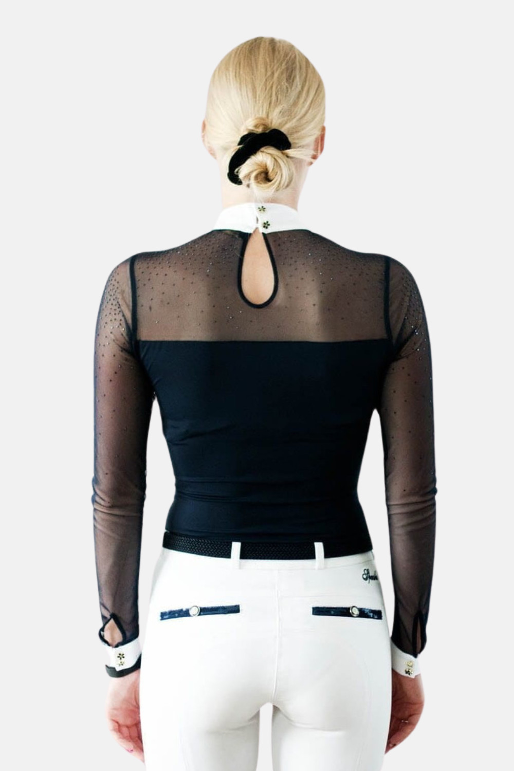 POLO DE COMPETICIÓN MANGA LARGA CINDY FLEUR DE LYS