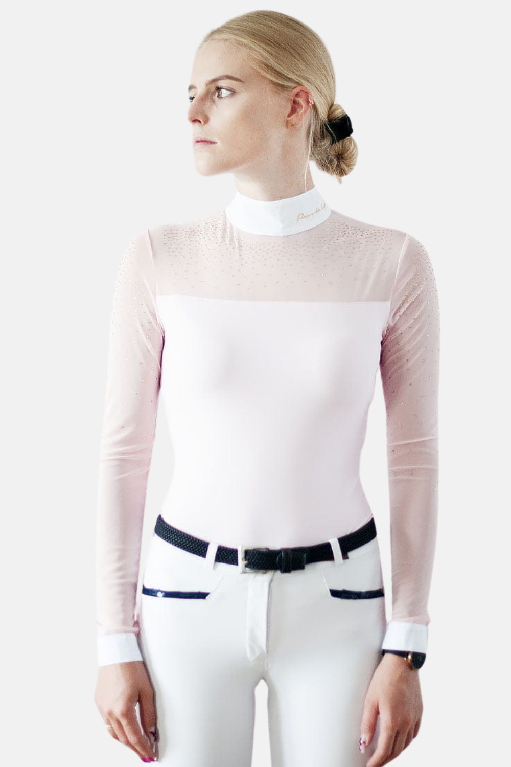 POLO DE COMPETICIÓN MANGA LARGA CINDY FLEUR DE LYS