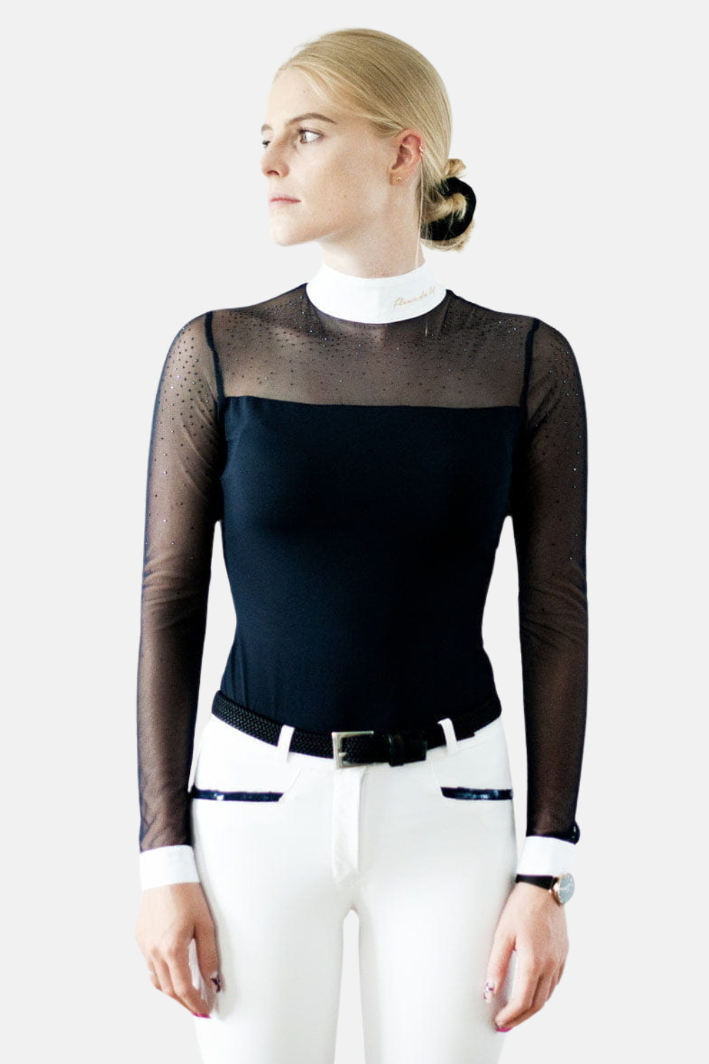 POLO DE COMPETICIÓN MANGA LARGA CINDY FLEUR DE LYS