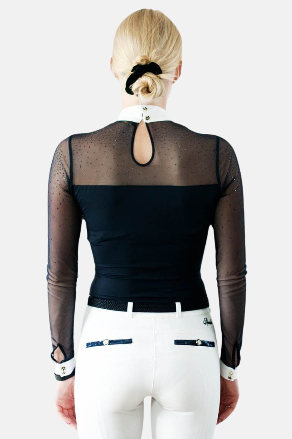 POLO DE COMPETICIÓN MANGA LARGA CINDY FLEUR DE LYS