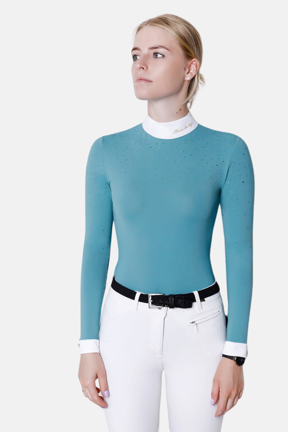 POLO DE COMPETICIÓN MANGA LARGA HOLLY FLEUR DE LYS