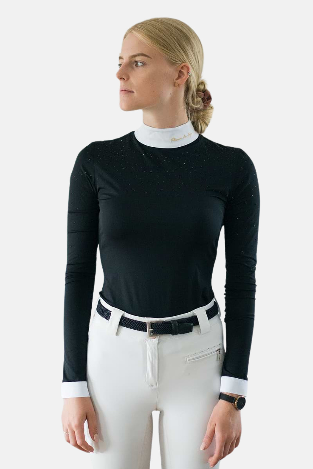 POLO DE COMPETICIÓN MANGA LARGA HOLLY FLEUR DE LYS