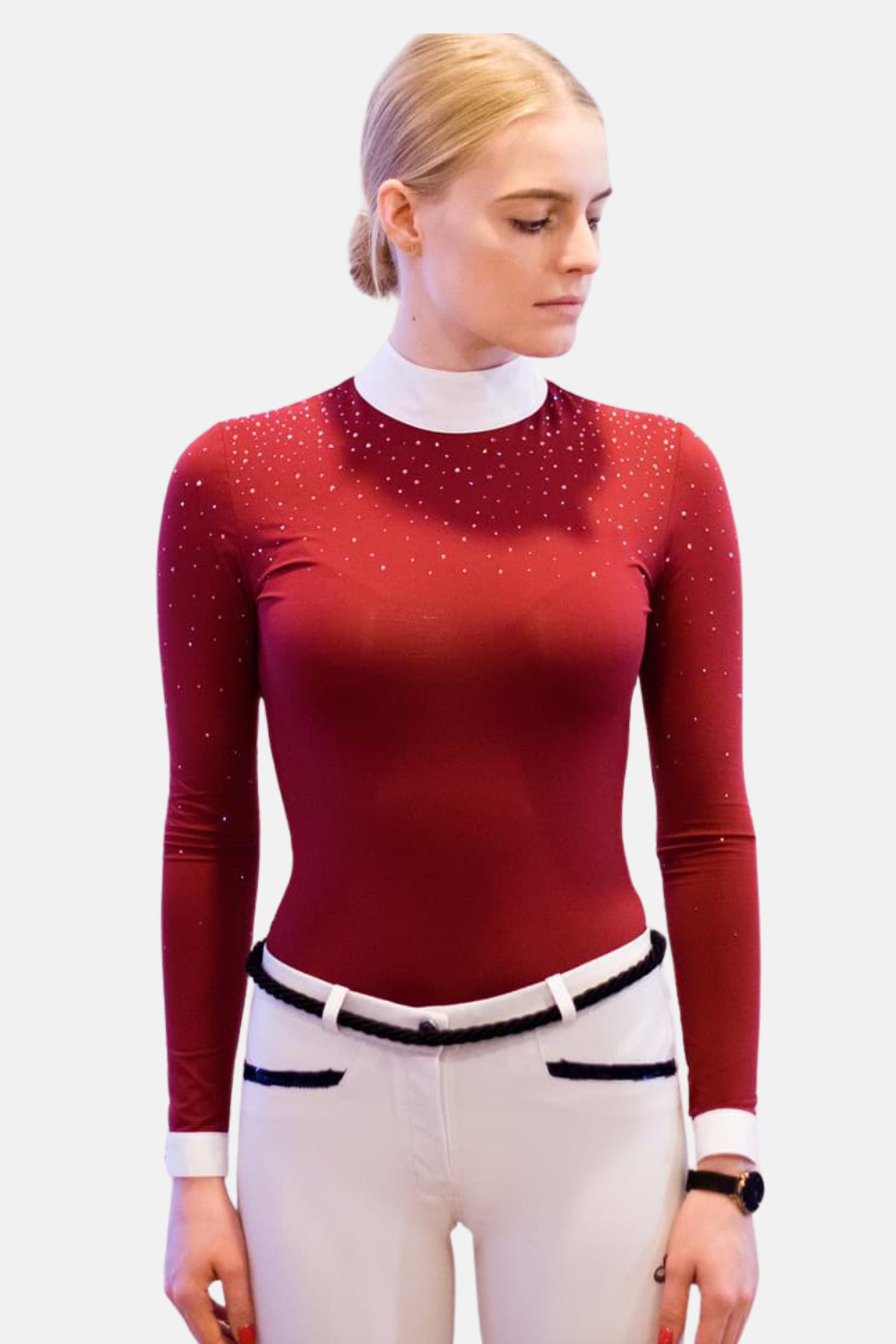 POLO DE COMPETICIÓN MANGA LARGA HOLLY FLEUR DE LYS