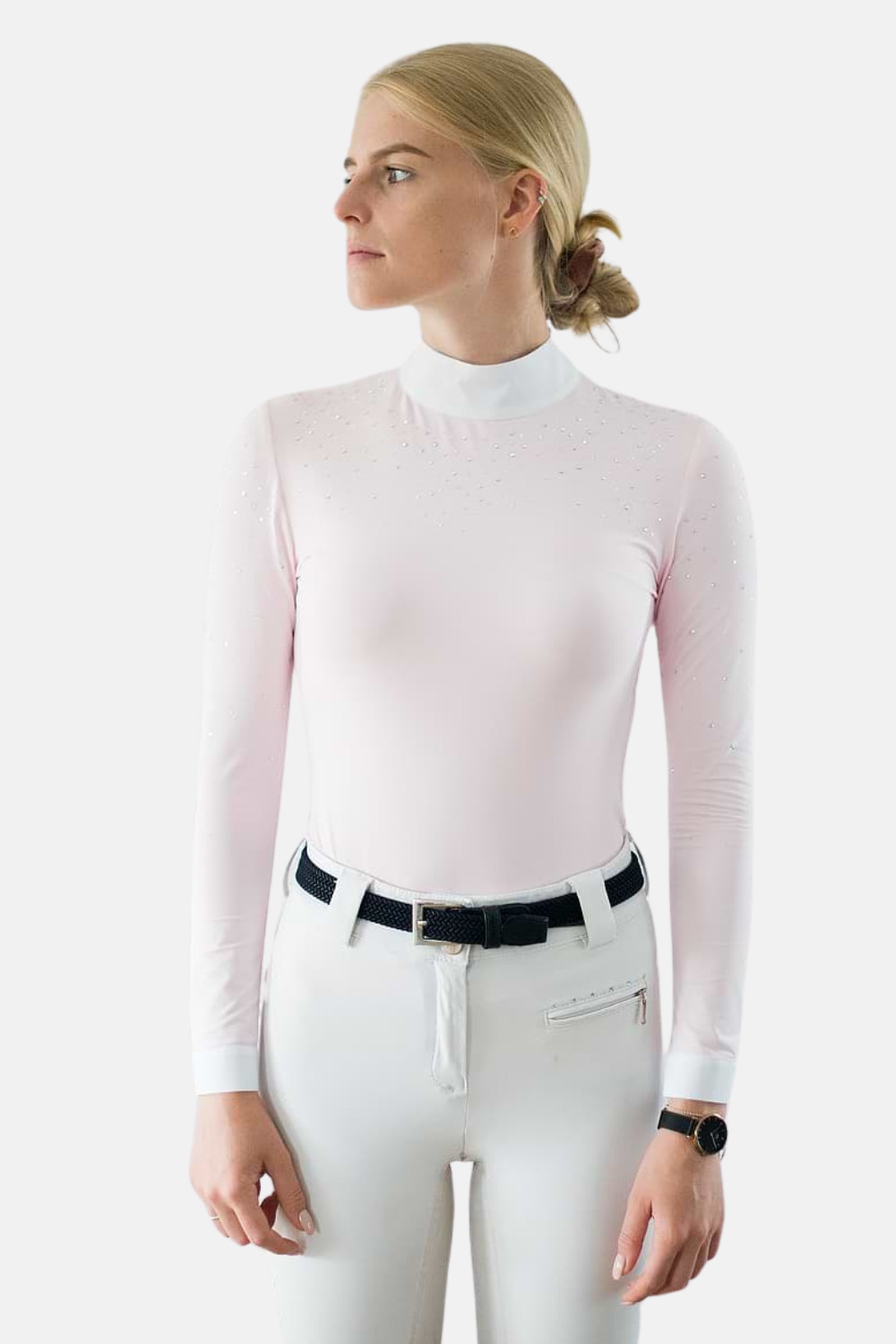 POLO DE COMPETICIÓN MANGA LARGA HOLLY FLEUR DE LYS