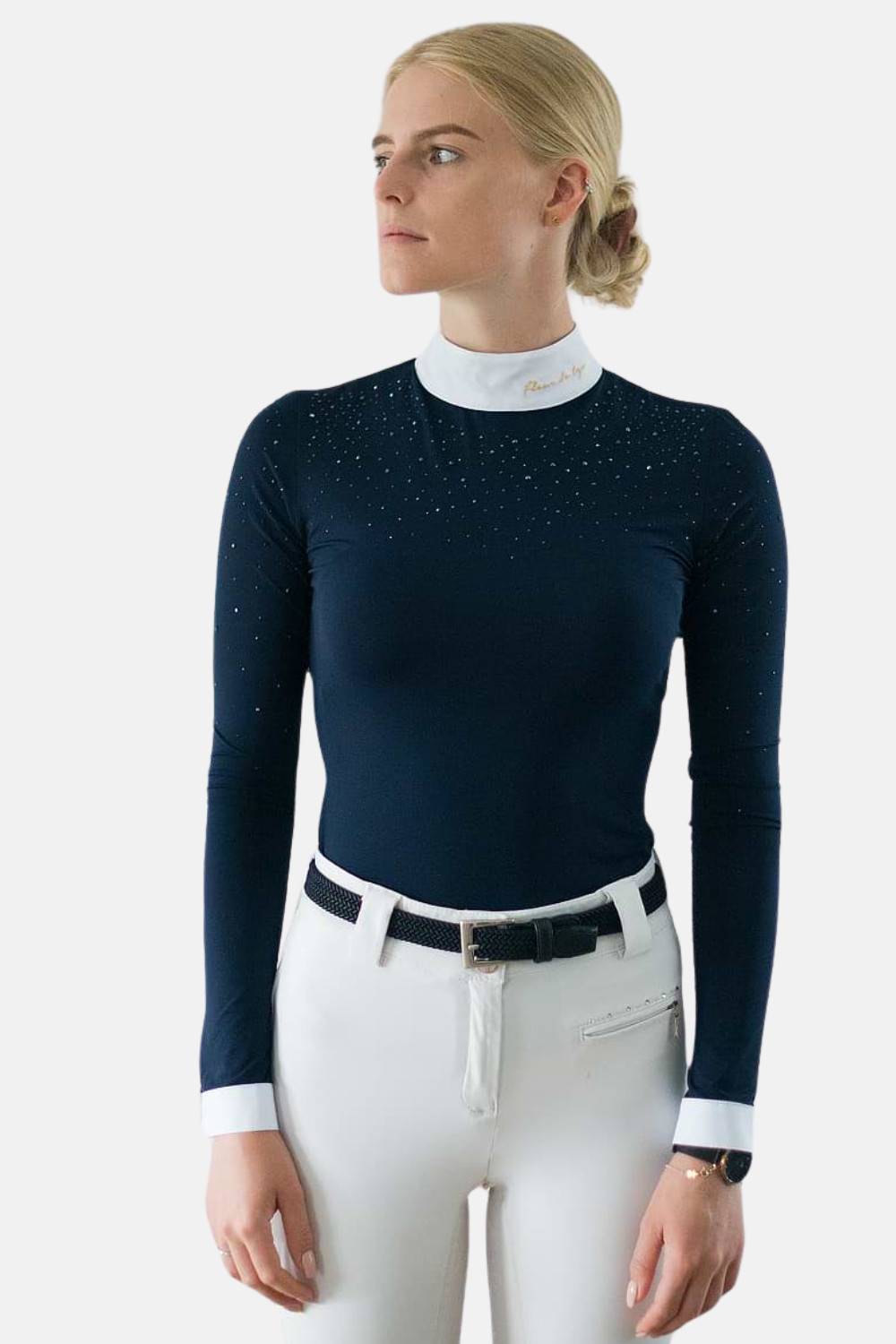 POLO DE COMPETICIÓN MANGA LARGA HOLLY FLEUR DE LYS