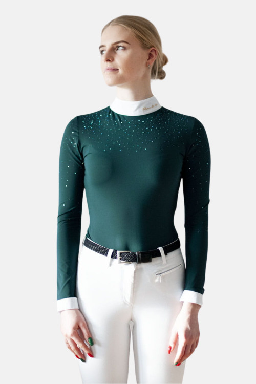 POLO DE COMPETICIÓN MANGA LARGA HOLLY FLEUR DE LYS