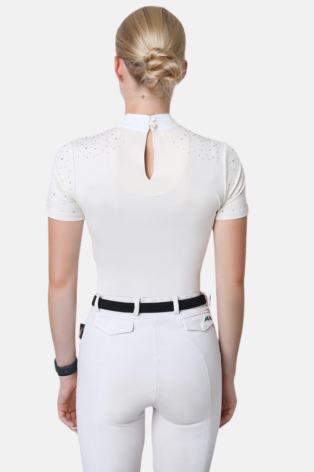 POLO DE COMPETICIÓN MANGA CORTA HOLLY FLEUR DE LYS