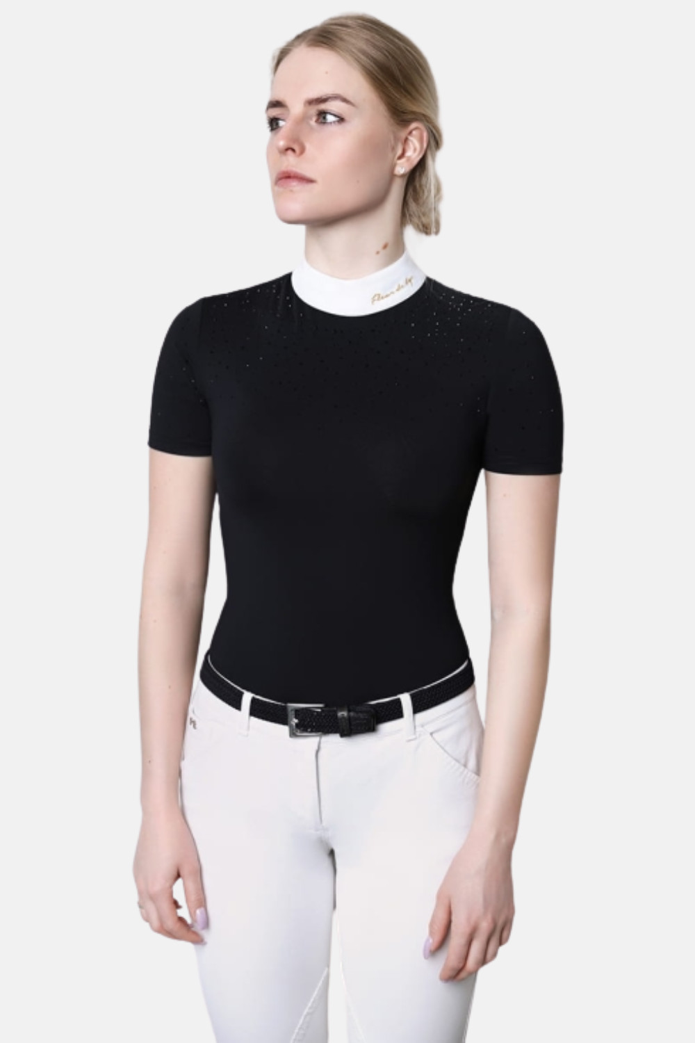 POLO DE COMPETICIÓN MANGA CORTA HOLLY FLEUR DE LYS