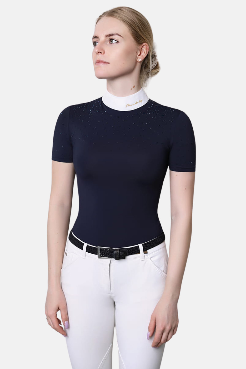 POLO DE COMPETICIÓN MANGA CORTA HOLLY FLEUR DE LYS