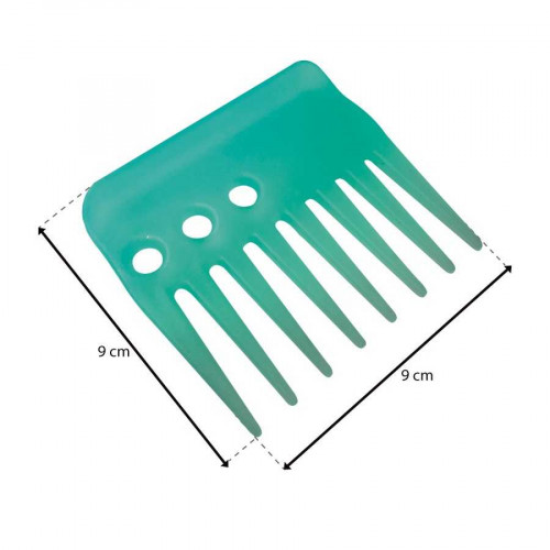 Peine plÃ¡stico Tattini 8 dientes 2