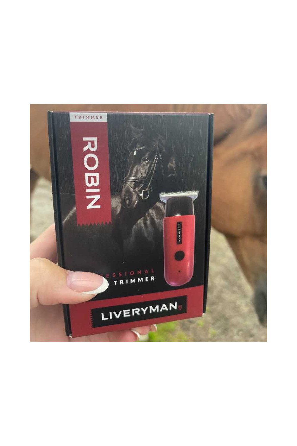 Esquiladora de retoques Robin Liveryman