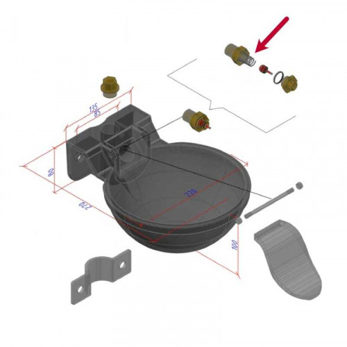 Muelle para eje de vÃ¡lvula 2