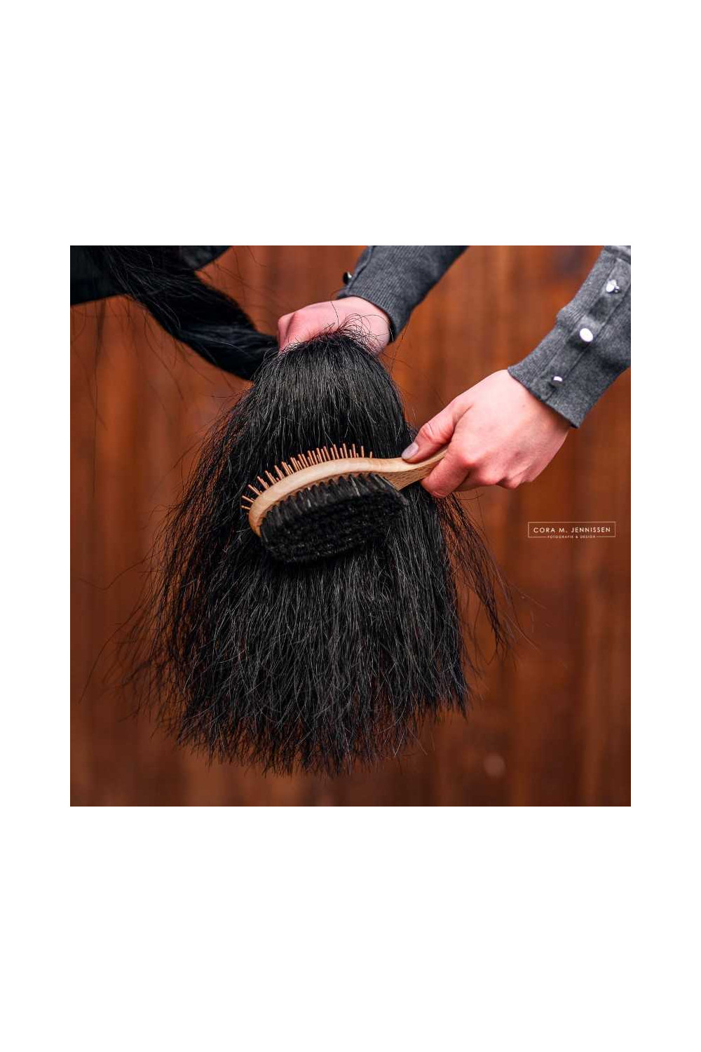 Cepillo doble cola y crines B&E KÃ¤mmLotte