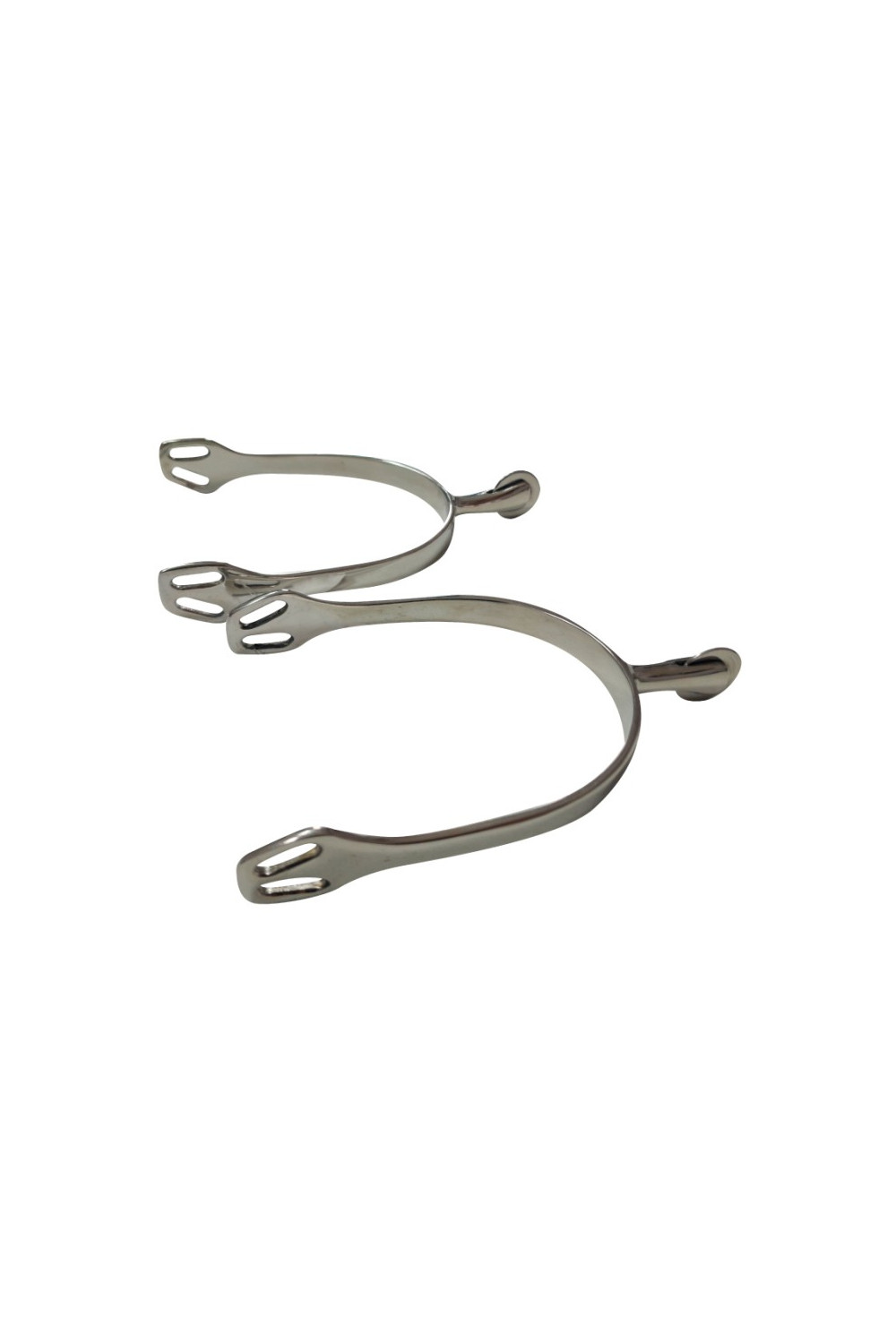 Espuela de acero inoxidable con ruleta