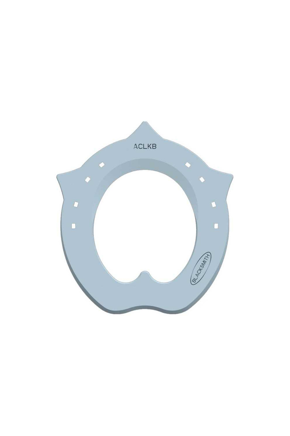 HERRADURA ALUMINIO DE BARRA FEEDBLACK BARSHOE BLACKSMITH (PAR)