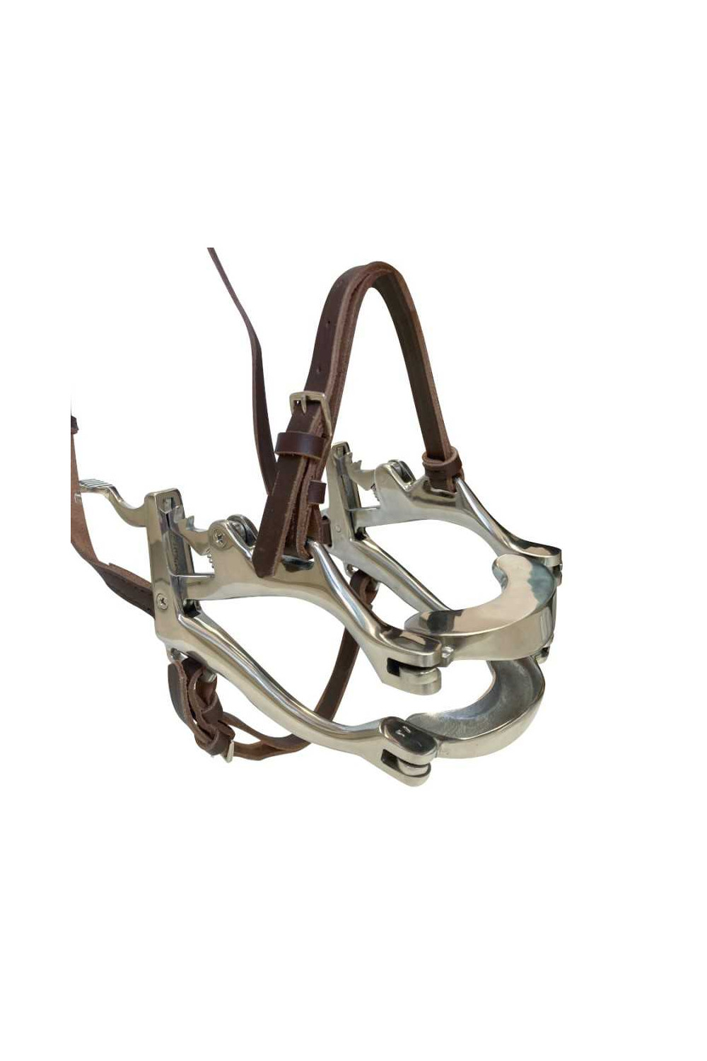 ABREBOCAS CON CABEZADA DE CUERO