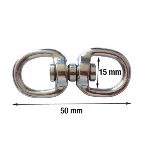 GIRATORIO NIQUELADO PEQUEÃ‘O 2