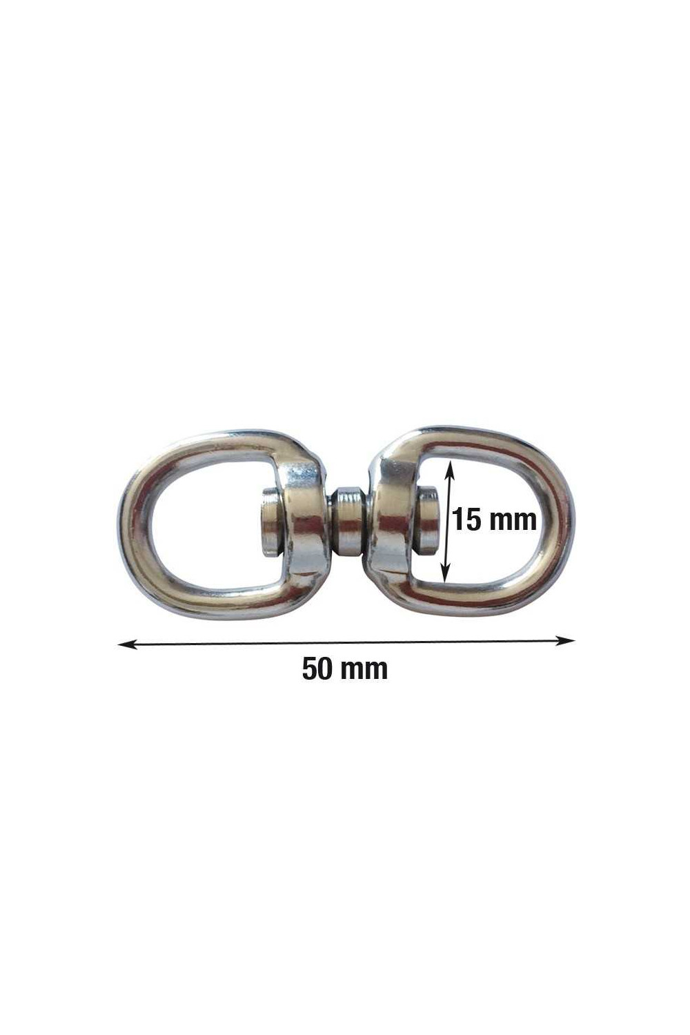 GIRATORIO NIQUELADO PEQUEÃ‘O