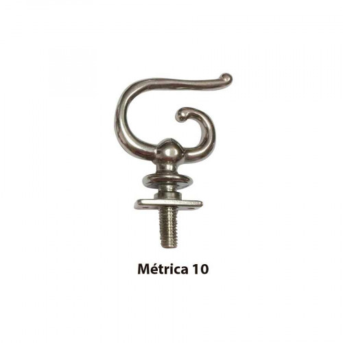 GANCHO SOBREAGUJA AC. INOX. 2