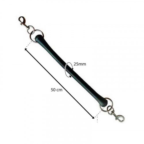 GOMA ELÃSTICA FUERTE CON ANILLAS Y MOSQUETONES EN LOS EXTREMOS 2