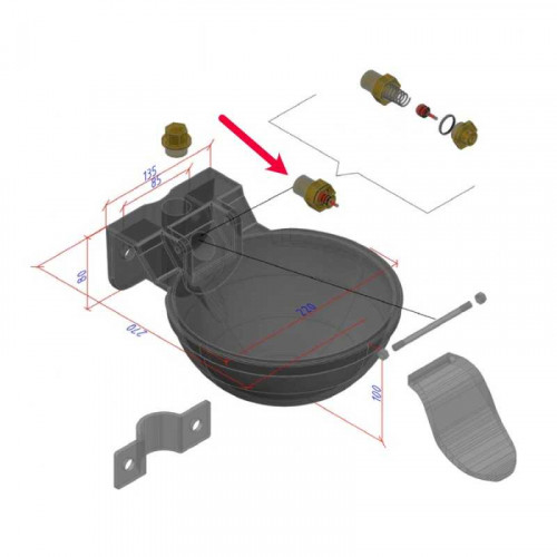 VÃLVULA PARA BEBEDERO DE LENGÃœETA 2