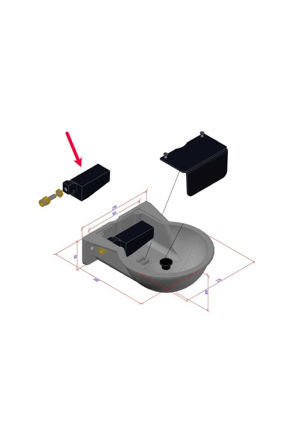 REPUESTO BOYA PARA BEBEDERO NIVEL